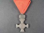 Železný záslužný kříž s korunou, původní civilní stuha