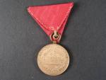 Vojenská jubilejní pam. medaile z r.1898, bronz