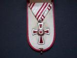 Čestné vyznamenání Za zásluhy o Červený Kříž II.tr bez válečne dekorace, puncovane Ag, orig. etue