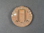 Odznak pro miřiče dělostřelectva, plech