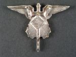 Odznak polní letounový pozorovatel zbraní, náhradní na pracovní stejnokroj, perfektní stav