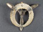 Odznak pro leteckého mechanika 1948-1953, č.1747, chybí spodní úchyt