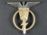 Odznak palubního radisty - operátora 1.tř. č.0181, výrobce Zukov Praha