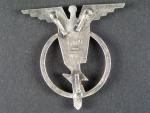 Odznak palubního radisty - operátora 2.tř. č.585, výrobce Zukov Praha