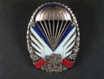 Odznak výsadkového vojska 1949-51 č.4451, kopie