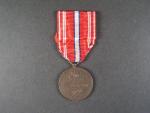 Pamětní odznak pro čs. dobrovolníky z let 1918-1919 s monogramem OP