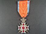 Řád Rumunské koruny, rytíř, vojenská skupina, typ 1932-1941