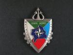 Odznak logistického pluku pro účastníky mise Nato v Bosně