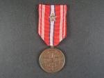 Pamětní odznak pro čs. dobrovolníky z let 1918-1919 s monogramem OP