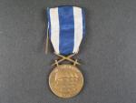 Československá vojenská medaile Za zásluhy, bronzová