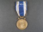 Československá vojenská medaile Za zásluhy, bronzová