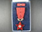 Řád Rudé hvězdy II. vydání po roce 1960 ČSSR č. 3272, orig etue