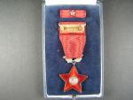 Řád Rudé hvězdy II. vydání po roce 1960 ČSSR č. 3272, orig etue