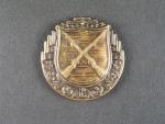 Odznak pro střelce, plech, období 1945-48