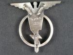 Odznak palubního radisty - operátora 2.tř. č.5205, výrobce Zukov Praha