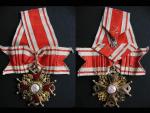 Řád sv.Stanislava, zlato, puncováno, značka výrobce Eduard - V.D. Varvara Dietwald, III.třída, vzácný