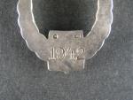 Pilotní odznak pro ČS. sportovní letce z r. 1946 č.1942, punc Ag, výr. K.K.