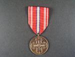 Pamětní odznak pro čs. dobrovolníky z let 1918-1919 bez monogramu OP
