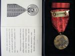 Medaile Za službu vlasti - ČSSR + etue a průkaz