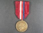 Bronzová pamětní medaile svazu ČS. rudoarmějců