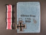 Železný kříž II. stupně 1939 + udělovací sáček