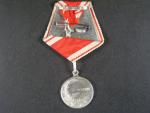 Medaile za horlivost, bílý kov, soukromá výroba
