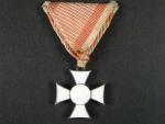 Vojenský záslužný kříž, Ag punc
