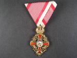 Řád Františka Josefa I. rytíř, zlacený bronz