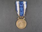 Československá vojenská medaile Za zásluhy, bronzová