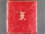 Stříbrná Záslužná medaile Friedricha I. 1869-81 + etue