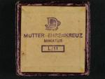 Miniatura záslužného kříže pro německé matky 3. stupeň + orig. etue