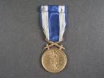 Československá vojenská medaile Za zásluhy, bronzová