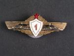 Odznak třídního specialisty tankového vojska 1.třídy,1956-1968, č.1078