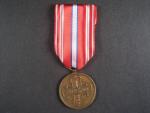 Pamětní odznak pro čs. dobrovolníky z let 1918-1919 s monogramem OP
