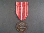 Pamětní odznak pro čs. dobrovolníky z let 1918-1919 bez monogramu OP