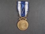 Československá vojenská medaile Za zásluhy, bronzová