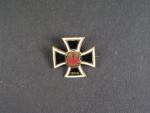 Odznak ve prospěch vál. fondu s motivem železného kříže