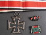 Železný kříž II. stupně 1939 + dekret + udělovací sáček