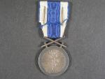 Československá vojenská medaile Za zásluhy, stříbrná, londýnská výroba