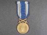 Československá vojenská medaile Za zásluhy, bronzová