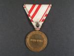 Pamětní medaile na první sv. válku, původní stuha