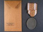 Německá pamětní medaile za budování obranného valu + udělovací sáček