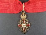 Řád Františka Josefa I., komander , výrobce V. Mayers & sohne, v bezvadném stavu s původním závěsem, nová stuha