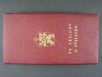Vyznamenání - Za zásluhy o výstavbu II. vydání po roce 1960 ČSSR č.12366 + etue