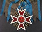 Řád rumunské koruny, velkokříž s hvězdou, civilní skupina, typ 1881-1941, originální etue