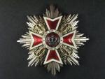 Řád rumunské koruny, velkokříž s hvězdou, civilní skupina, typ 1881-1941, originální etue