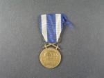 Československá vojenská medaile Za zásluhy, bronzová