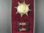 Československý veliteský řád Jan Žižky z Trocnova I. stupeň + etue