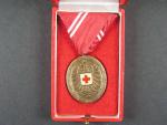 Bronzová záslužná medaile o Rakouský Červený kříž + originální etue