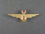 Odznak letovoda 2.tř. 1954-68. č.0283